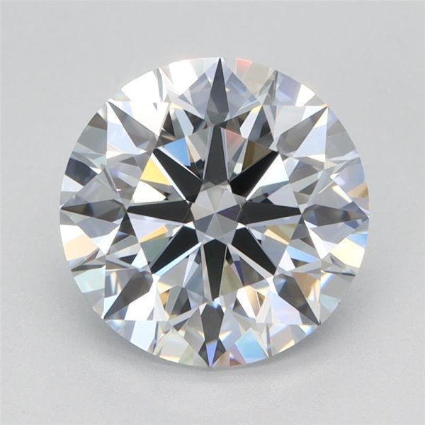 2.56 Carat Round Cut Lab Diamond