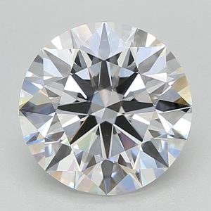 2.34 Carat Round Cut Lab Diamond