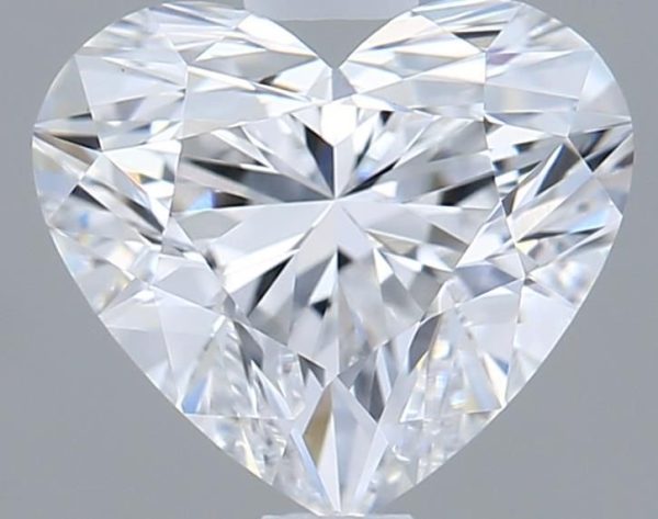 1.02 Carat Heart Cut Lab Diamond