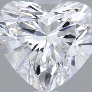 1.50 Carat Heart Cut Lab Diamond
