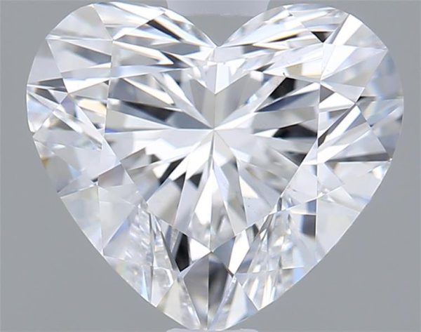 1.50 Carat Heart Cut Lab Diamond