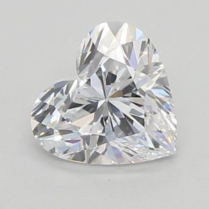 1.00 Carat Heart Cut Lab Diamond