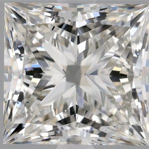2.50 Carat Princess Cut Lab Diamond