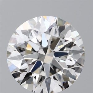 1.84 Carat Round Cut Lab Diamond