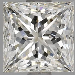 1.71 Carat Princess Cut Lab Diamond