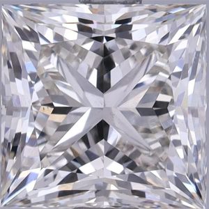 2.28 Carat Princess Cut Lab Diamond