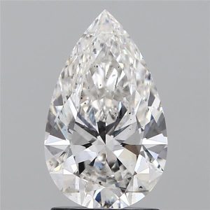 1.64 Carat Pear Cut Lab Diamond