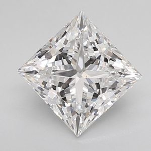 2.31 Carat Princess Cut Lab Diamond