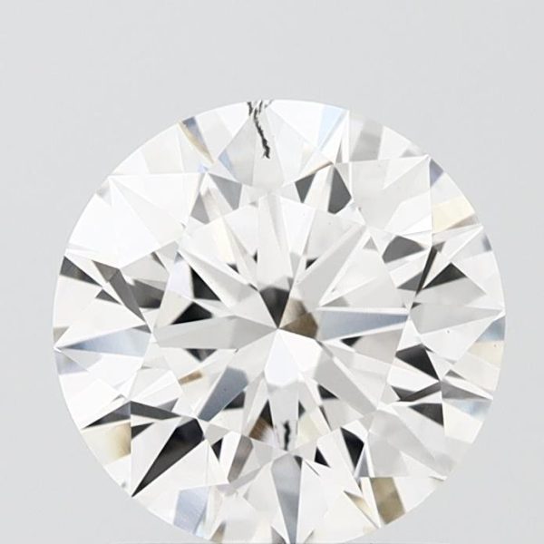 1.67 Carat Round Cut Lab Diamond
