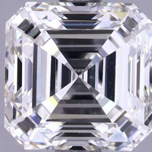 2.45 Carat Asscher Cut Lab Diamond