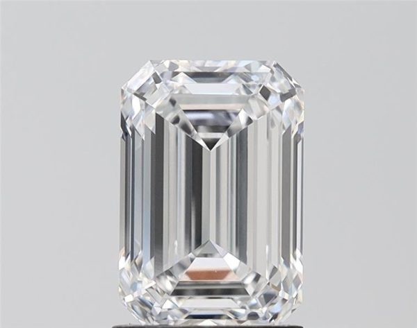 2.44 Carat Emerald Cut Lab Diamond