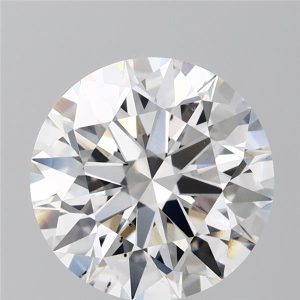 3.61 Carat Round Cut Lab Diamond