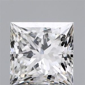 1.21 Carat Princess Cut Lab Diamond