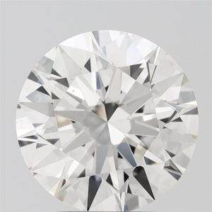 3.51 Carat Round Cut Lab Diamond