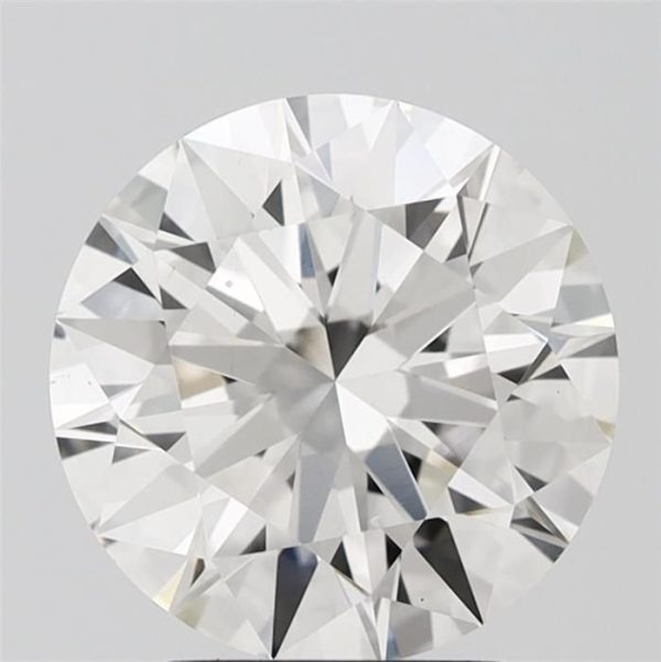 3.51 Carat Round Cut Lab Diamond