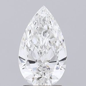 1.30 Carat Pear Cut Lab Diamond
