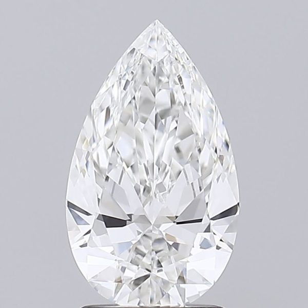 1.30 Carat Pear Cut Lab Diamond