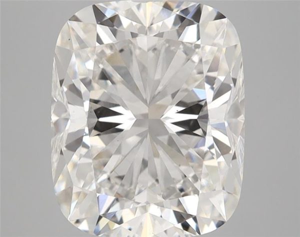 3.70 Carat Cushion Cut Lab Diamond