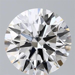 3.54 Carat Round Cut Lab Diamond